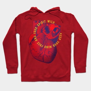 Mind Free and wild spirit Hoodie